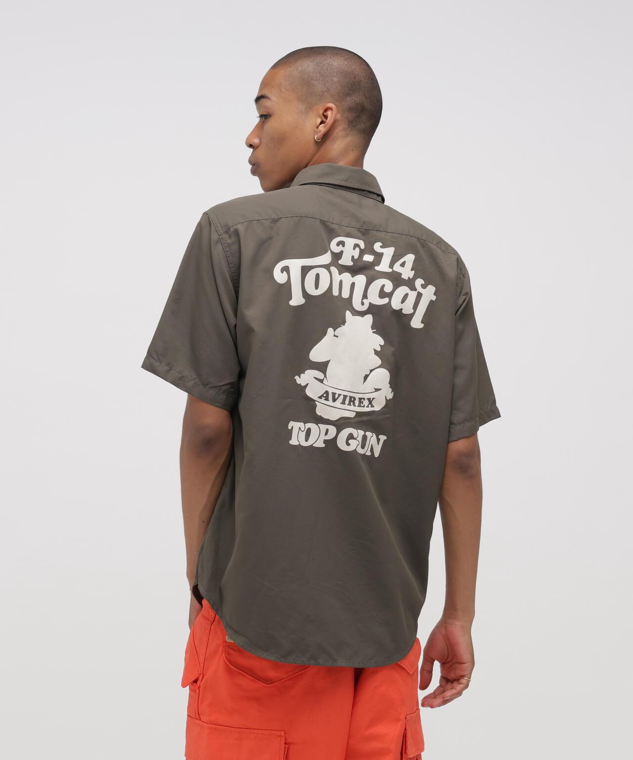 S/S TOM CAT SILHOUETTE 襯衫 《&DEPOT限定》