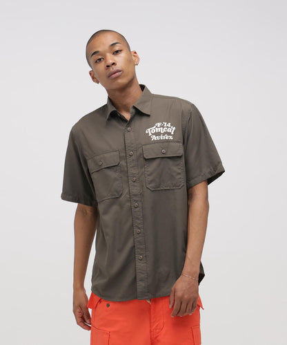 S/S TOM CAT SILHOUETTE 襯衫 《&DEPOT限定》