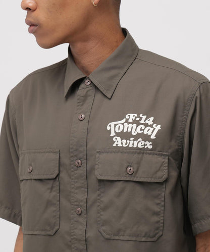 S/S TOM CAT SILHOUETTE 襯衫 《&DEPOT限定》