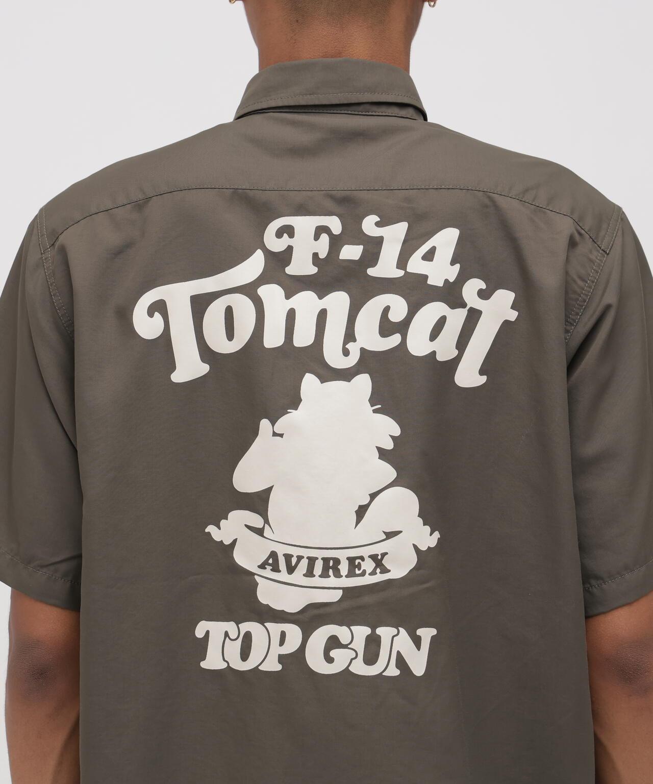 S/S TOM CAT SILHOUETTE 襯衫 《&DEPOT限定》