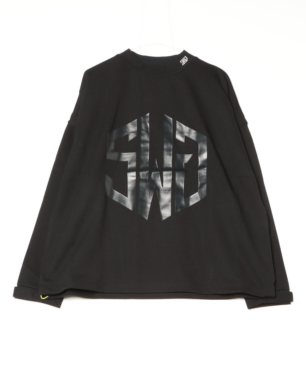 THE SWINGGGR ザ スウィンガー SWG PUNCH MOCKNECK L/S TEE 高領長袖T恤