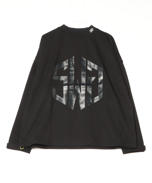 THE SWINGGGR ザ スウィンガー SWG PUNCH MOCKNECK L/S TEE 高領長袖T恤