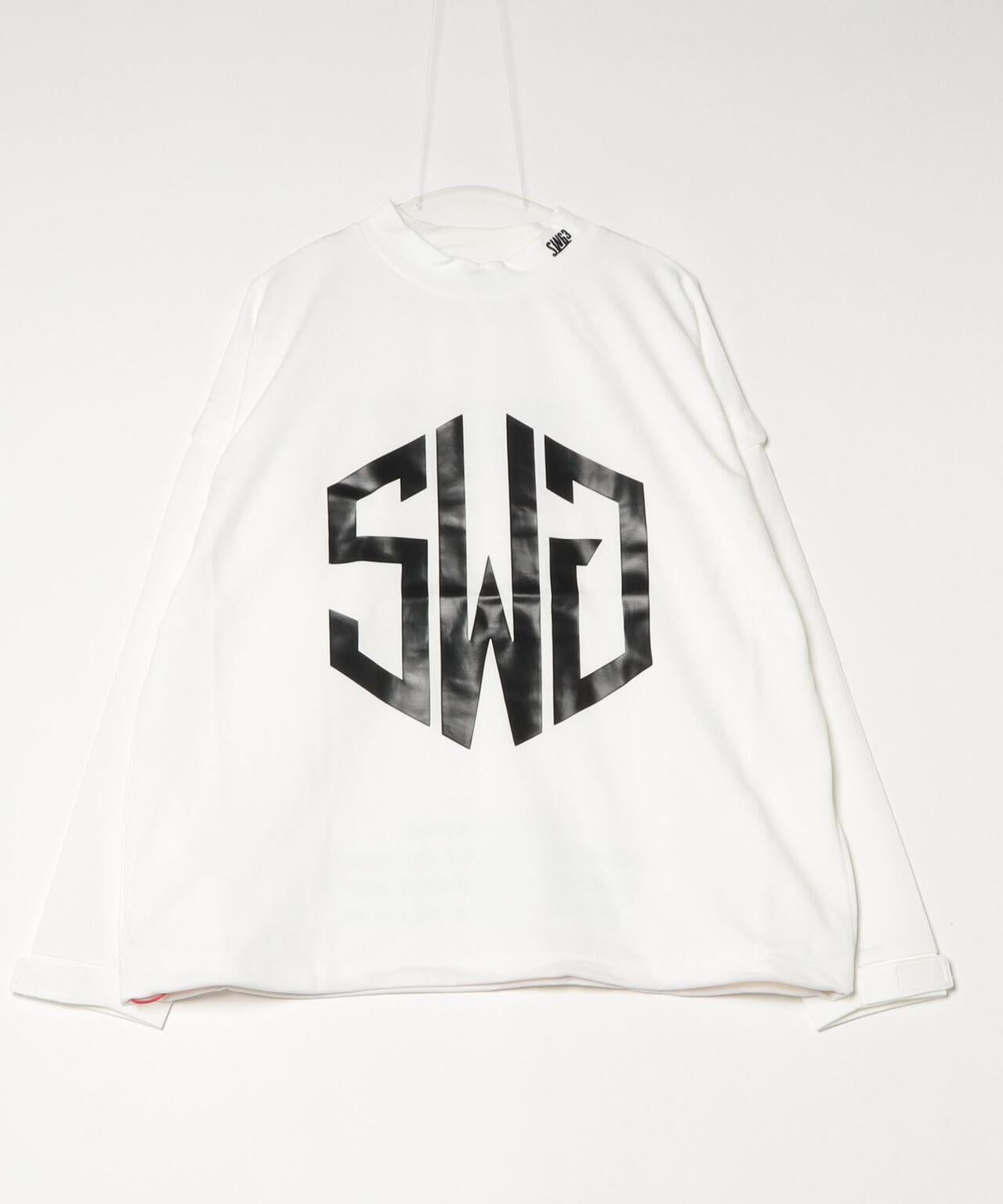 THE SWINGGGR ザ スウィンガー SWG PUNCH MOCKNECK L/S TEE 高領長袖T恤