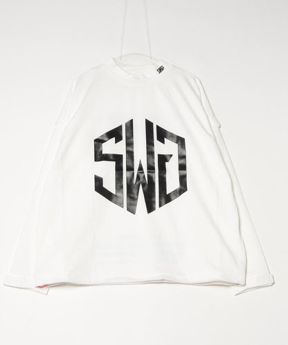 THE SWINGGGR ザ スウィンガー SWG PUNCH MOCKNECK L/S TEE 高領長袖T恤