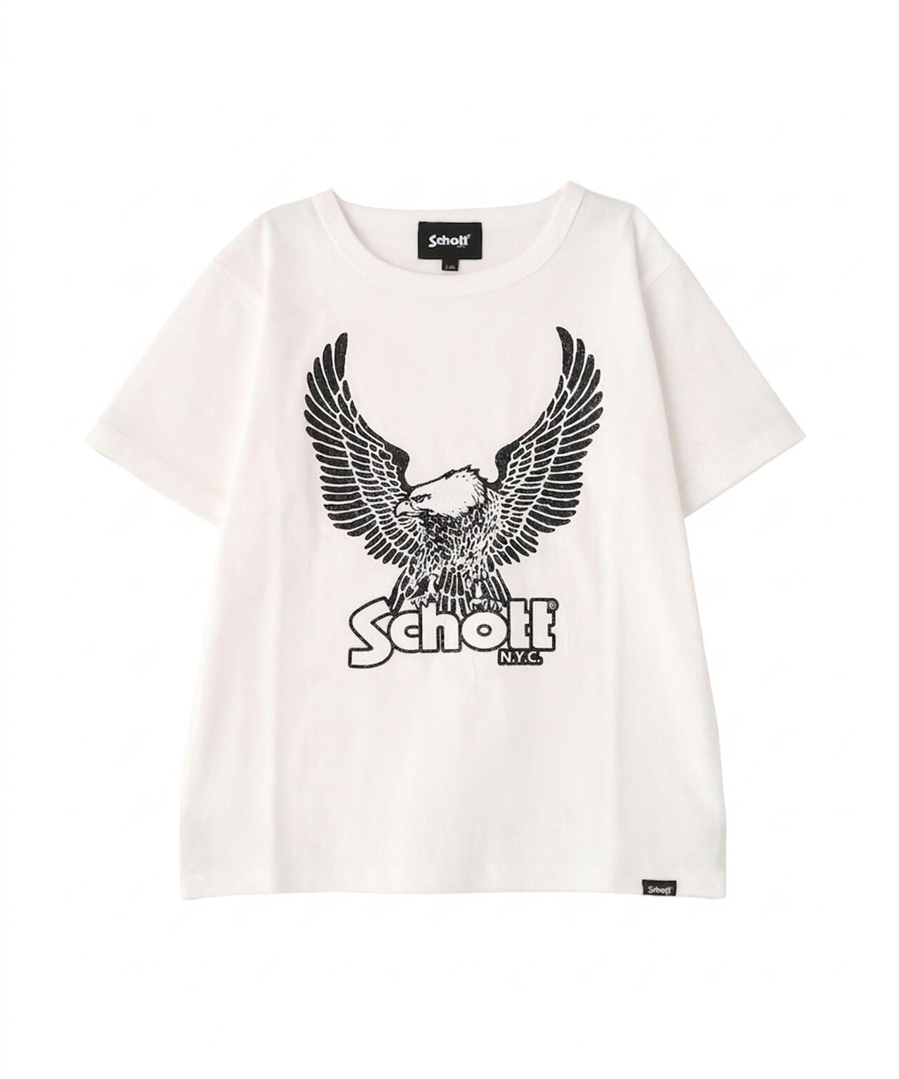 KID'S GLITTER EAGLE T-SHIRT 亮片鷹圖案T恤