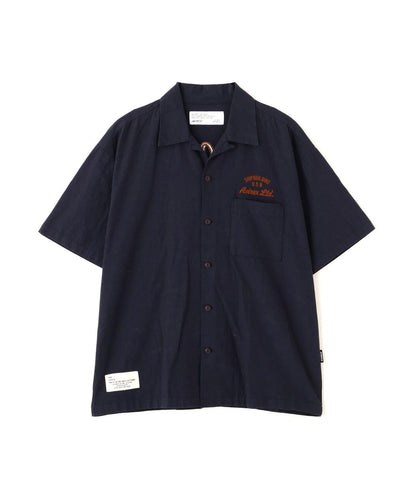 LINEN-COTTON S/S SHIRT "Brooklyn" 襯衫