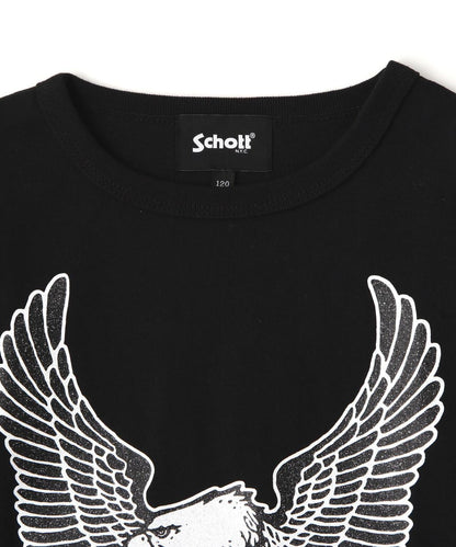 KID'S GLITTER EAGLE T-SHIRT 亮片鷹圖案T恤