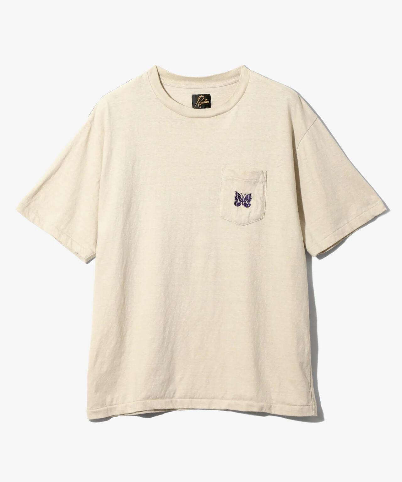 NEEDLES/ニードルズ SS POCKET T - COTTON JERSEY T恤