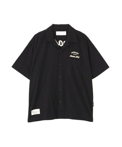 LINEN-COTTON S/S SHIRT "Brooklyn" 襯衫