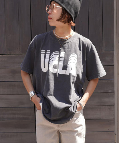 GOOD ROCK SPEED 聯名 UCLA 學院印花T恤