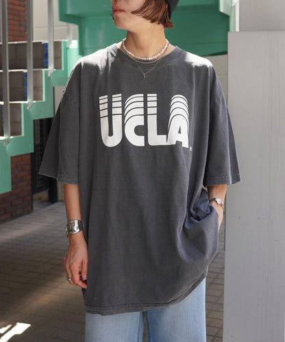 GOOD ROCK SPEED 聯名 UCLA 學院印花T恤