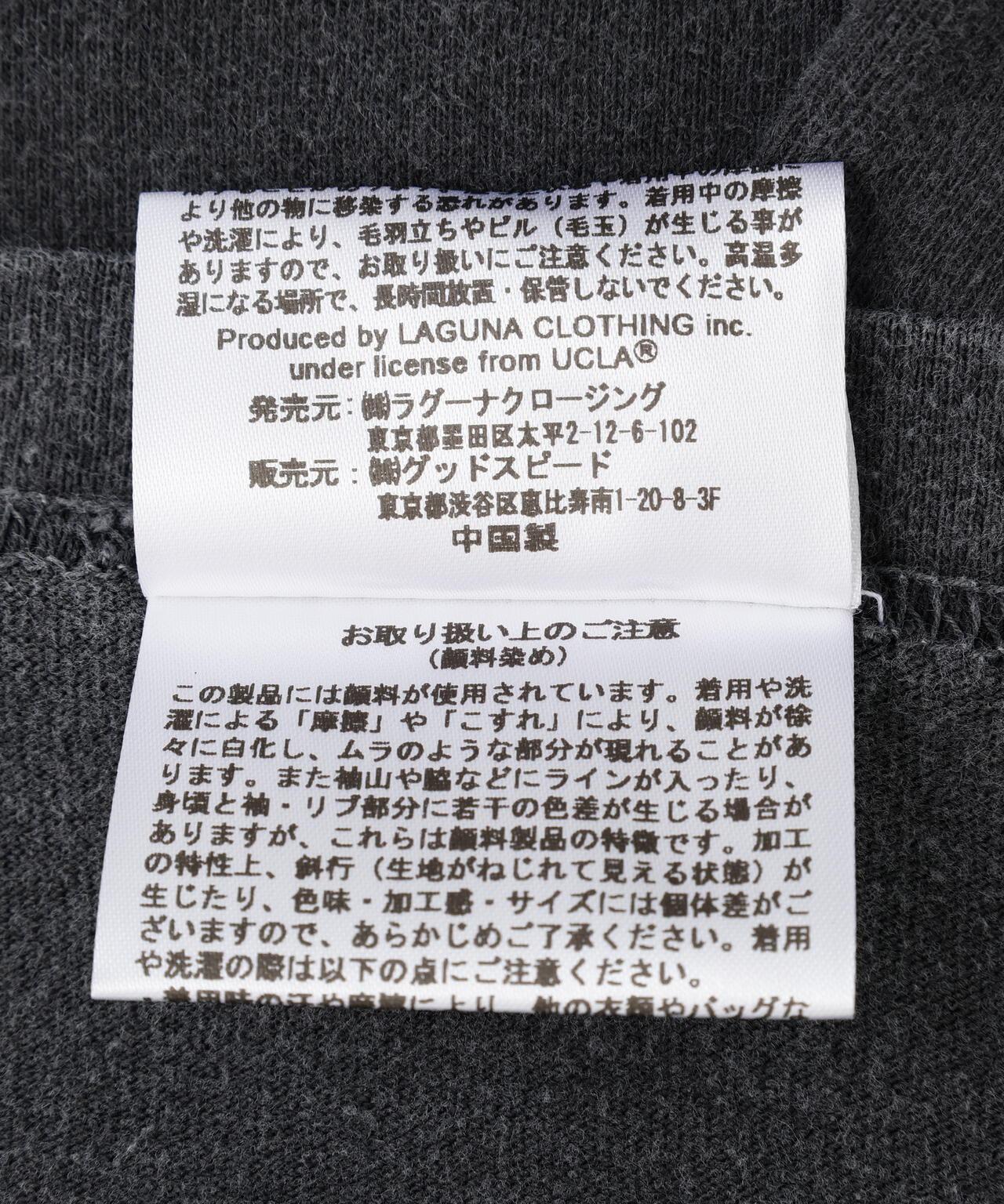 GOOD ROCK SPEED 聯名 UCLA 學院印花T恤