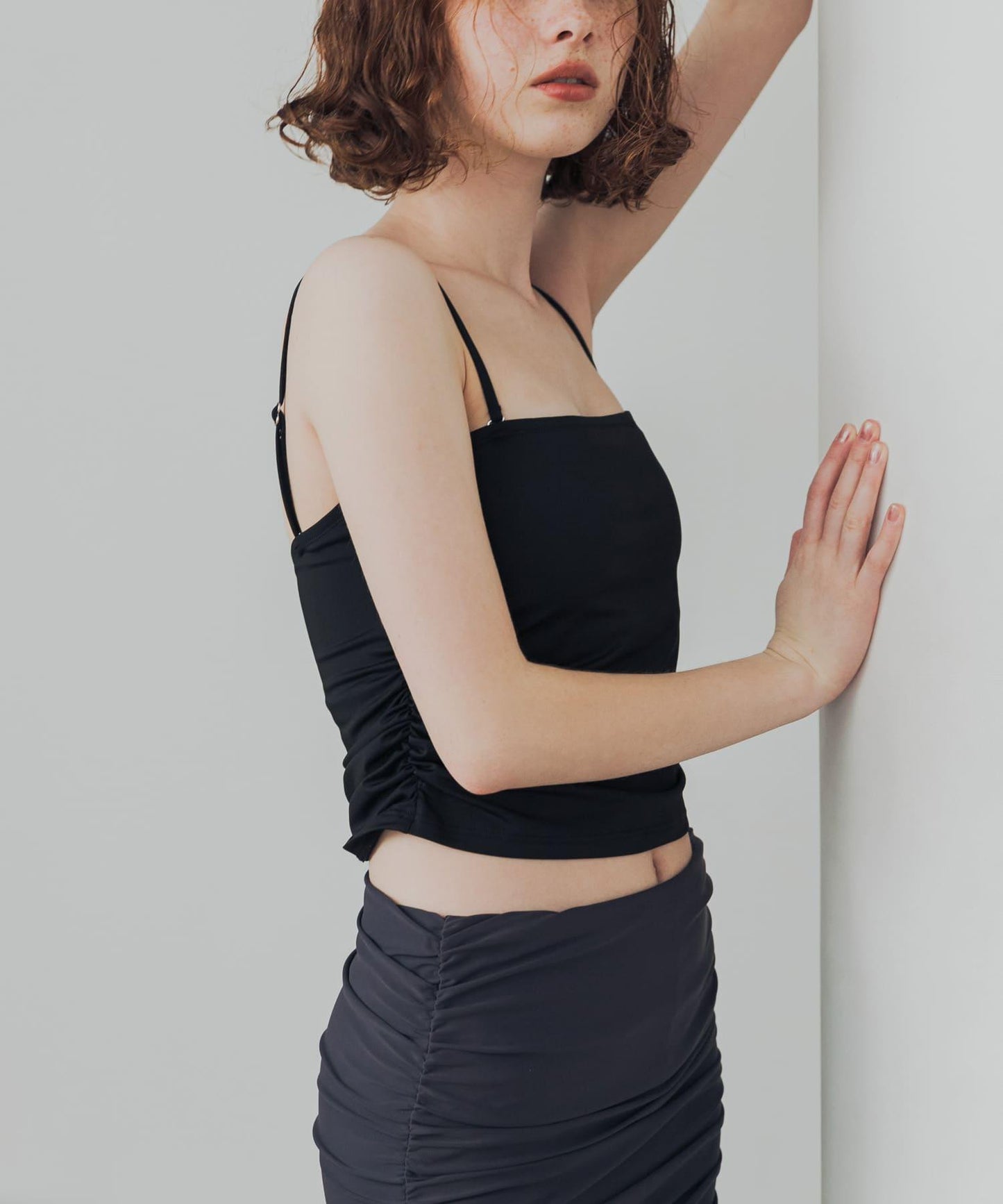 UV防護 側抽褶 Swim URBAN RESEARCH スイム 泳裝上衣