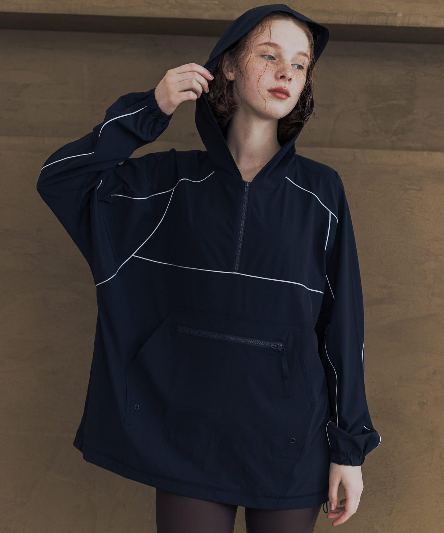 防紫外線 Swim URBAN RESEARCH 可收納 套頭外套