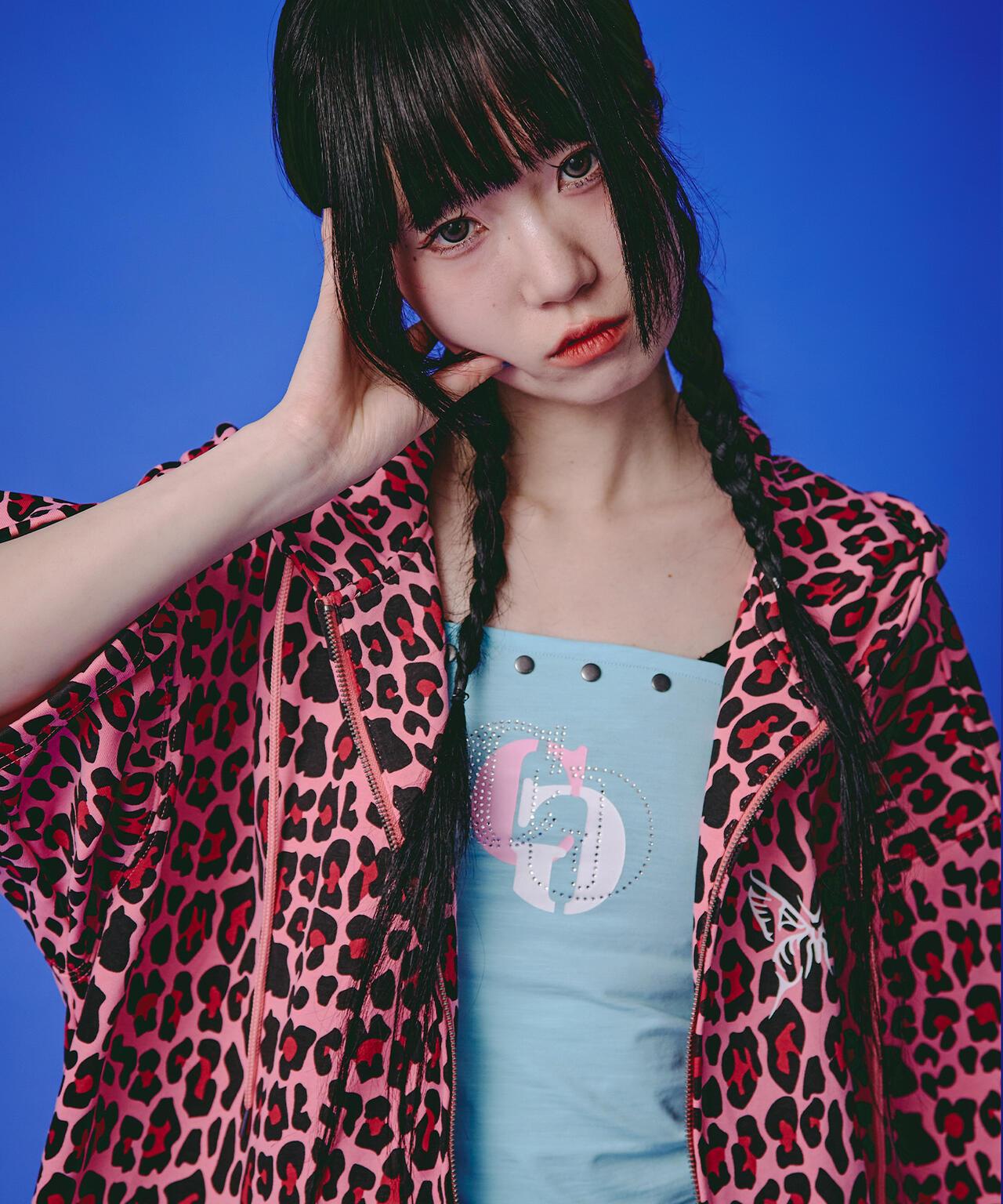 GALFY LHP EXCLUSIVE 地雷系風寬鬆連帽短袖衛衣