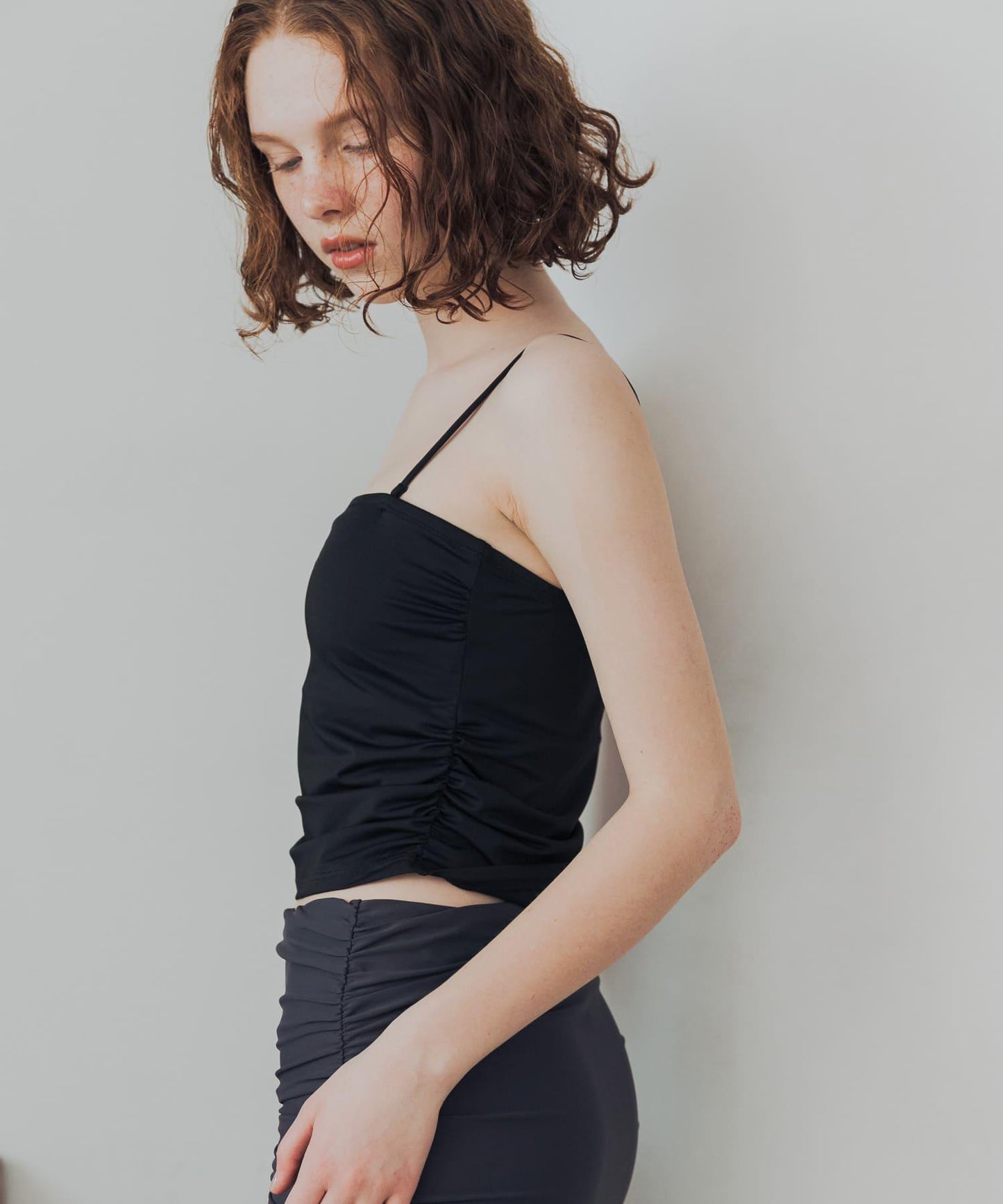 UV防護 側抽褶 Swim URBAN RESEARCH スイム 泳裝上衣