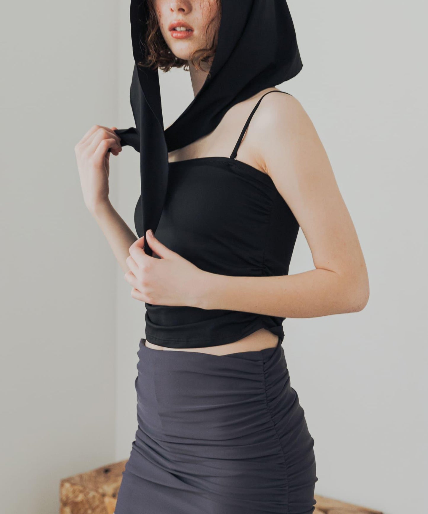 UV防護 側抽褶 Swim URBAN RESEARCH スイム 泳裝上衣