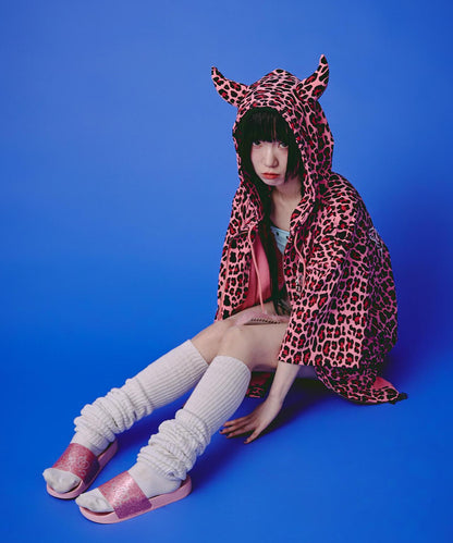 GALFY LHP EXCLUSIVE 地雷系風寬鬆連帽短袖衛衣