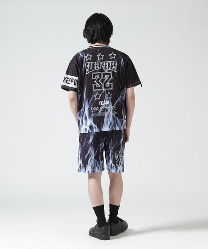 SY32 by SWEET YEARS / SY×beauty:beast 衛衣面料休閒短褲