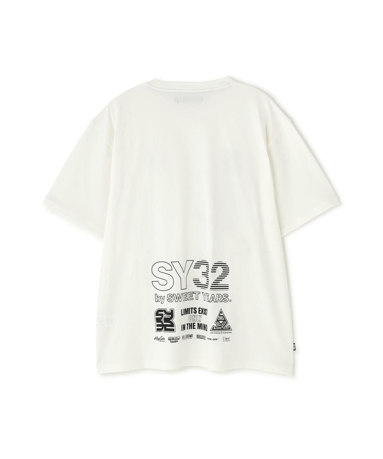 SY32 by SWEET YEARS MULTI LOGO TEE T恤