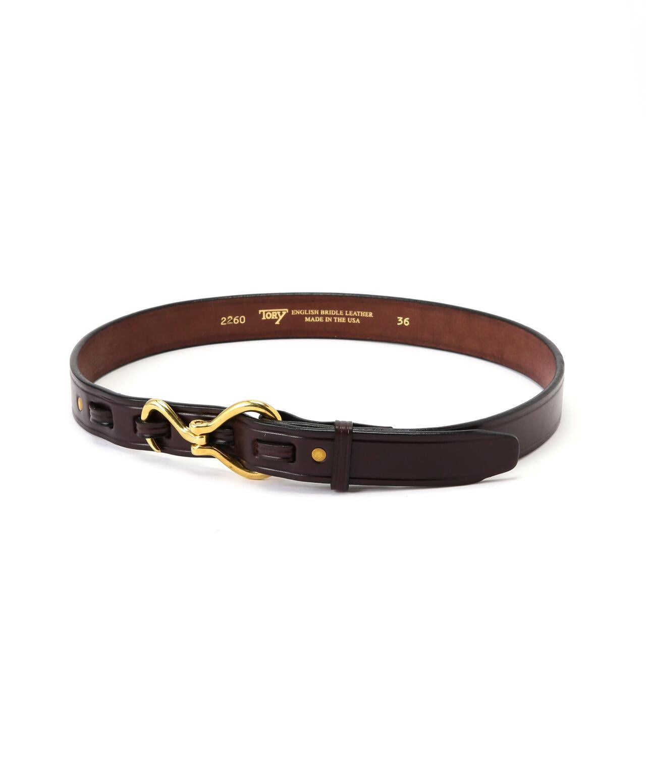 TORY LEATHER HOOF PICK BELT 皮帶
