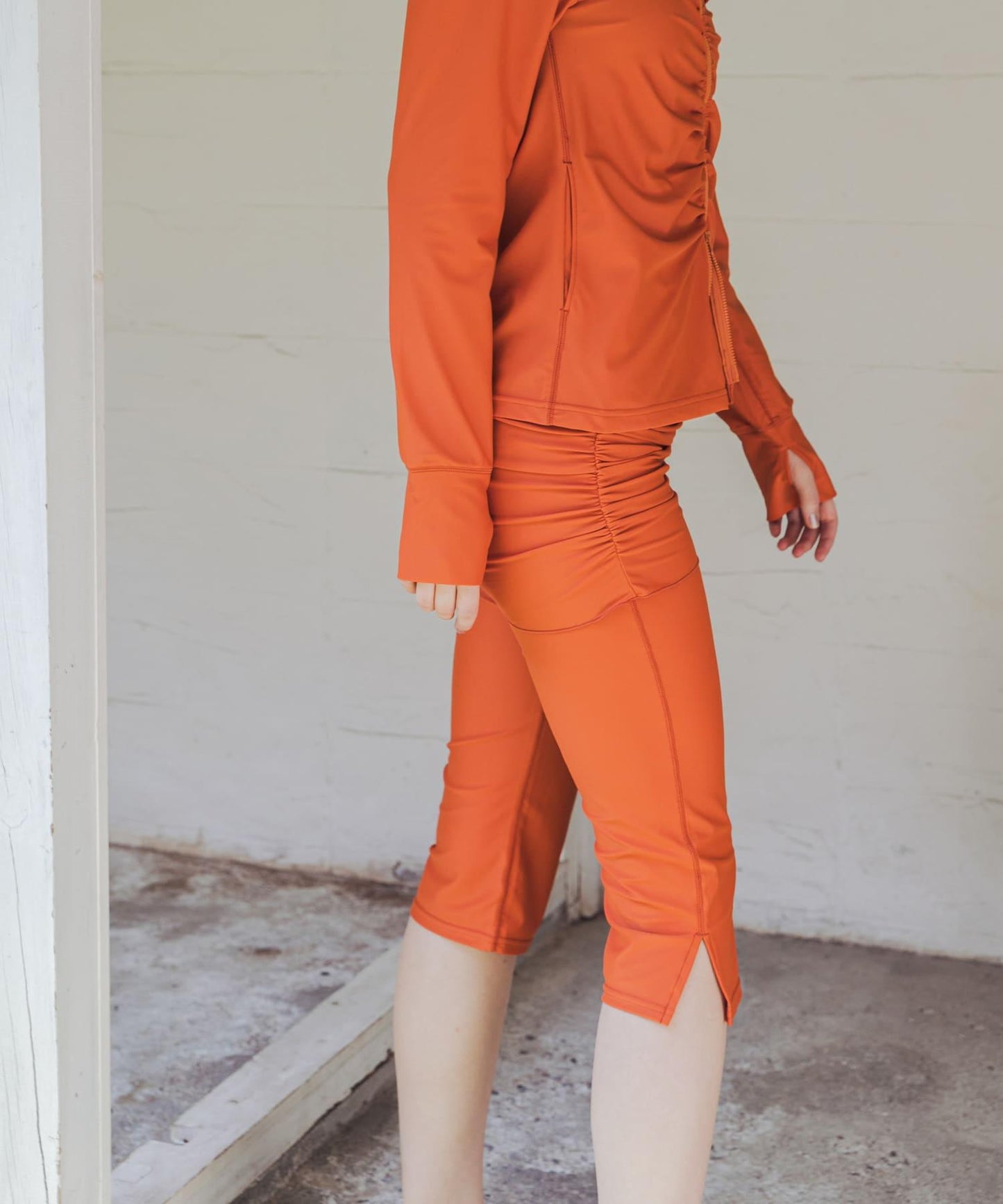 防紫外線 拼接裙設計 功能性面料 裙式打底褲（部分網店限定色）