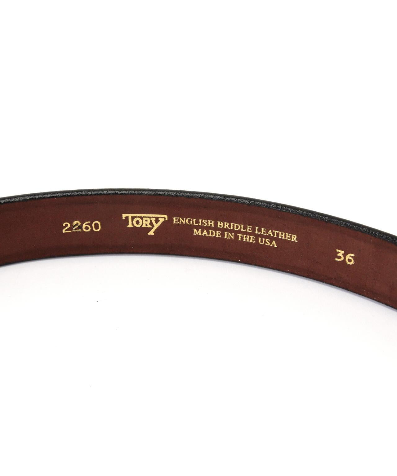 TORY LEATHER HOOF PICK BELT 皮帶