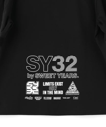SY32 by SWEET YEARS MULTI LOGO TEE T恤