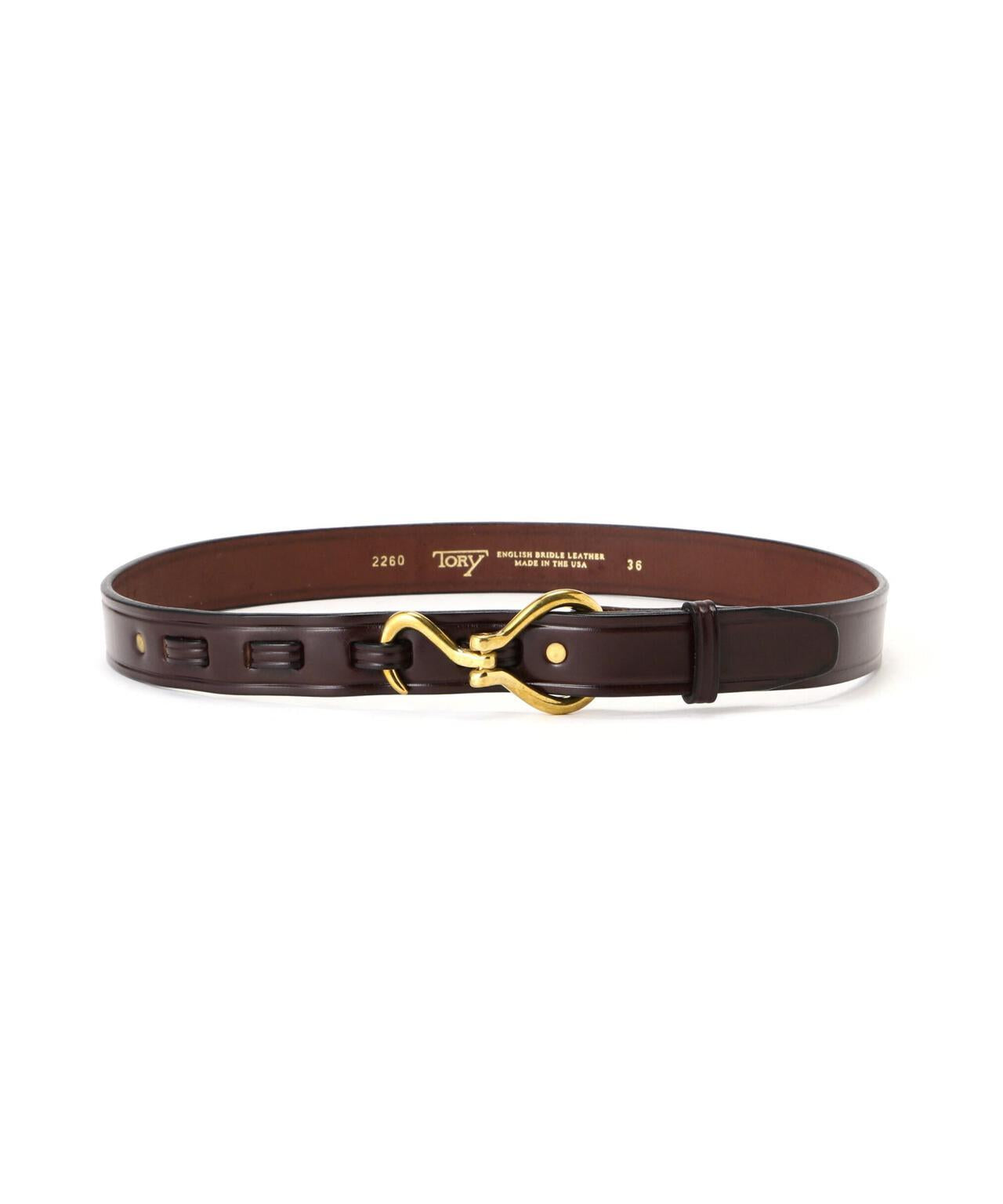 TORY LEATHER HOOF PICK BELT 皮帶