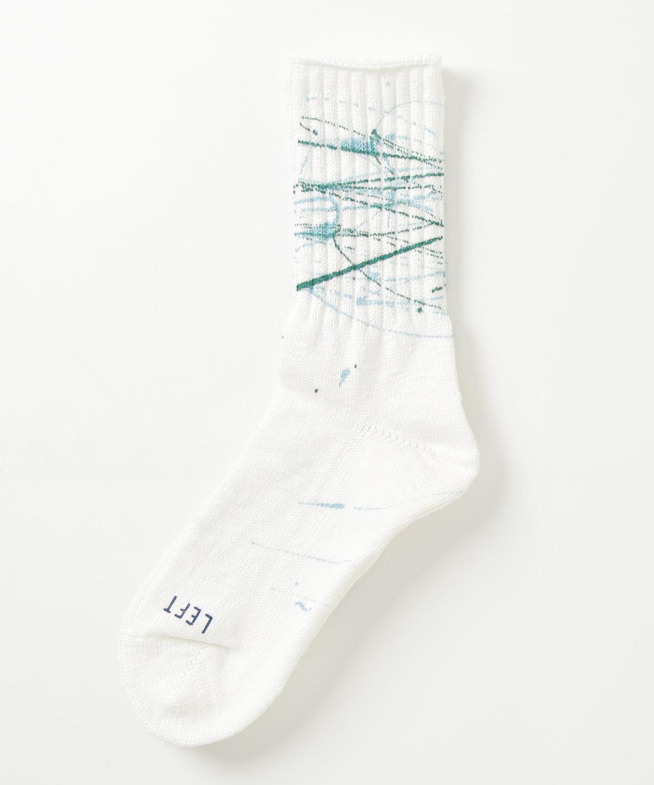 ROSTER SOX B PAINT SOCKS 男女款襪子