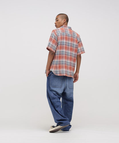 《AVIREX × UNIVERSAL OVERALL》 POSTAL FLANNEL SHIRT 襯衫