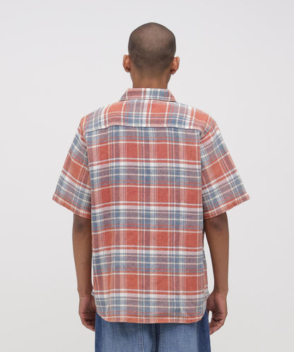 《AVIREX × UNIVERSAL OVERALL》 POSTAL FLANNEL SHIRT 襯衫