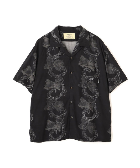 狛犬圖案 ALOHA SHIRT 襯衫