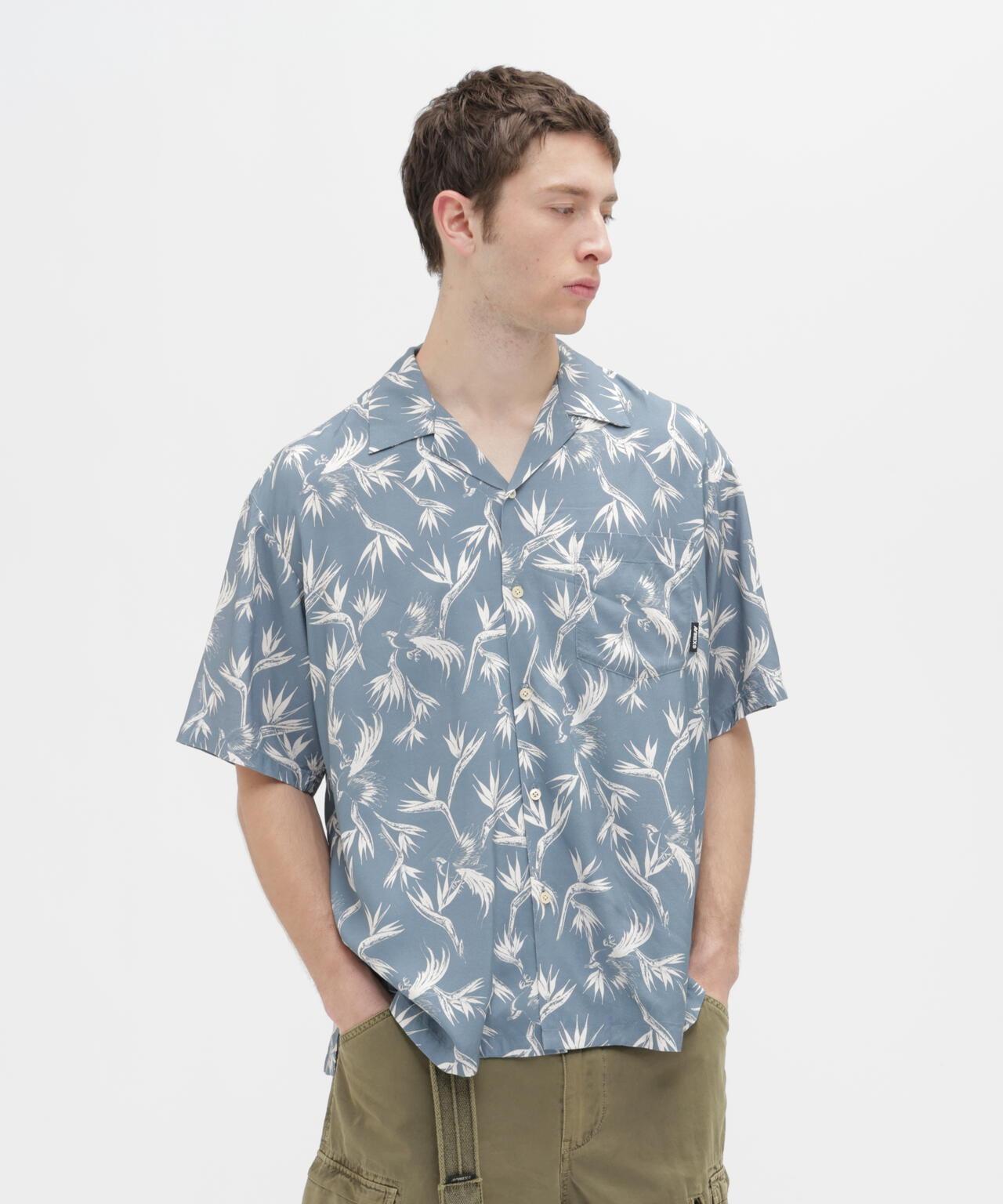 ALOHA SHIRT “BIRD OF PARADISE FLOWER” 天堂鳥花卉圖案 夏威夷襯衫