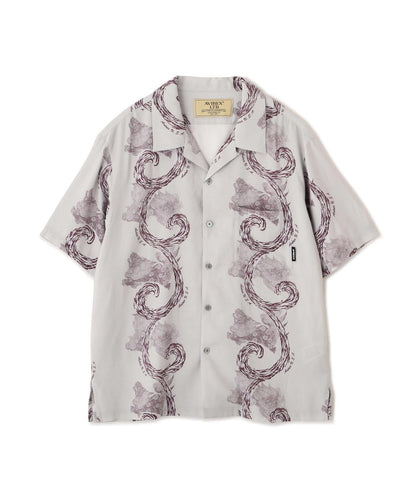 狛犬圖案 ALOHA SHIRT 襯衫
