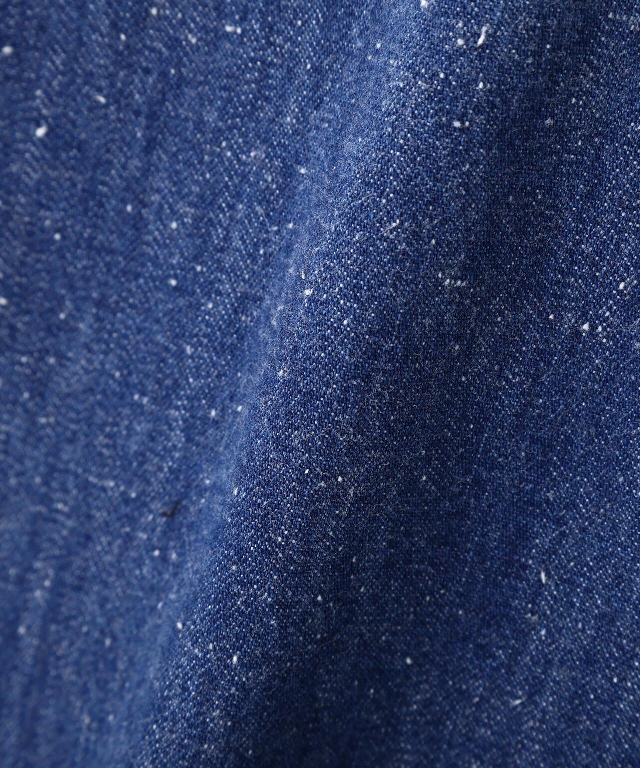 AVIREX × UNIVERSAL OVERALL NAVY POSTAL HALF ZIP SHIRT 半拉鍊襯衫