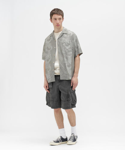 狛犬圖案 ALOHA SHIRT 襯衫