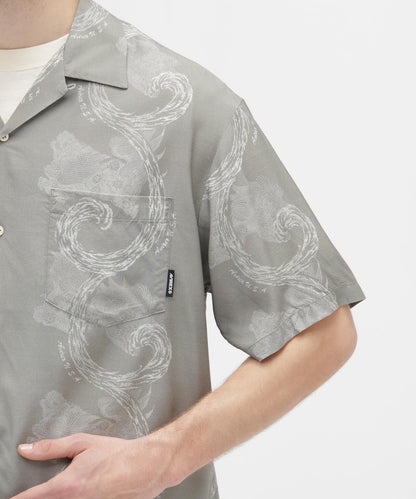 狛犬圖案 ALOHA SHIRT 襯衫