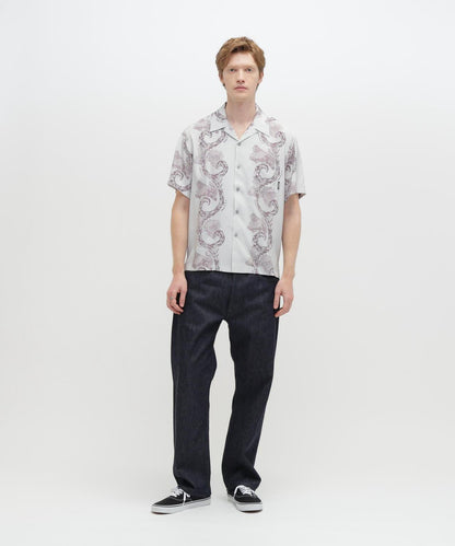 狛犬圖案 ALOHA SHIRT 襯衫