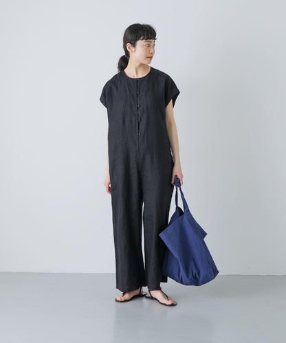 亞麻連體褲（兩尺寸可選）