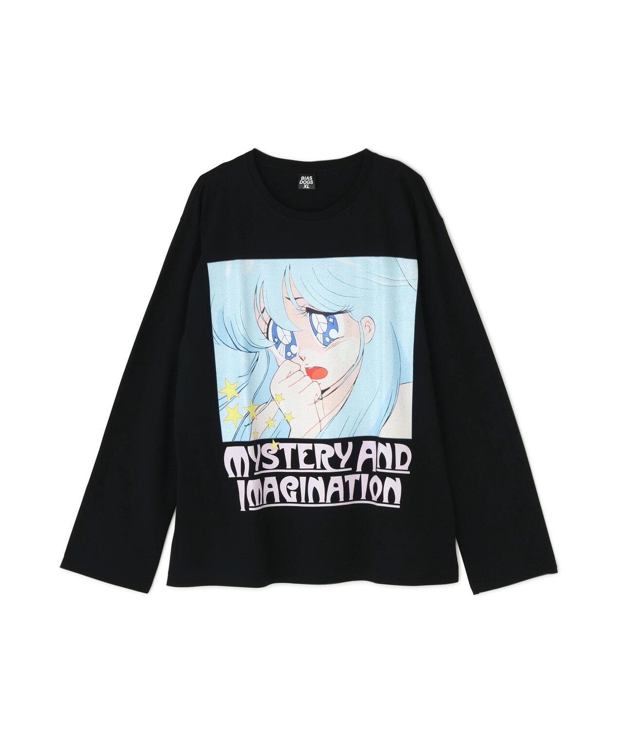 BIAS DOGS バイアスドッグス M&I L/S TEE T恤