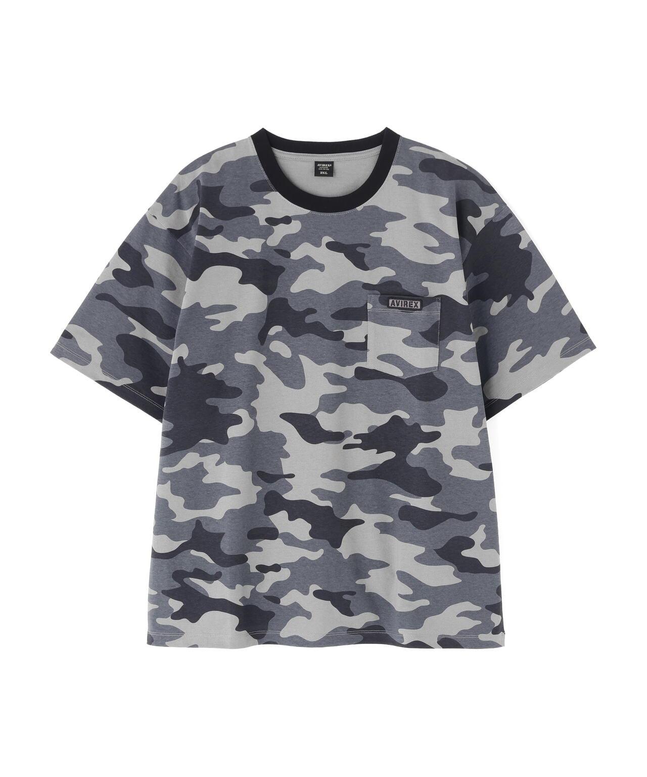 CAMOUFLAGE POCKET T恤 《&DEPOT限定》