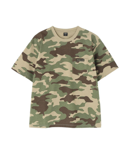 CAMOUFLAGE POCKET T恤 《&DEPOT限定》