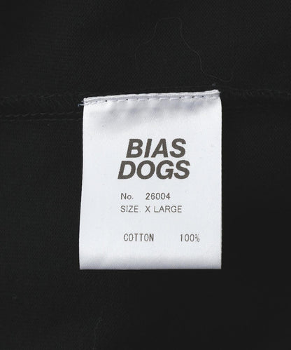 BIAS DOGS バイアスドッグス M&I L/S TEE T恤