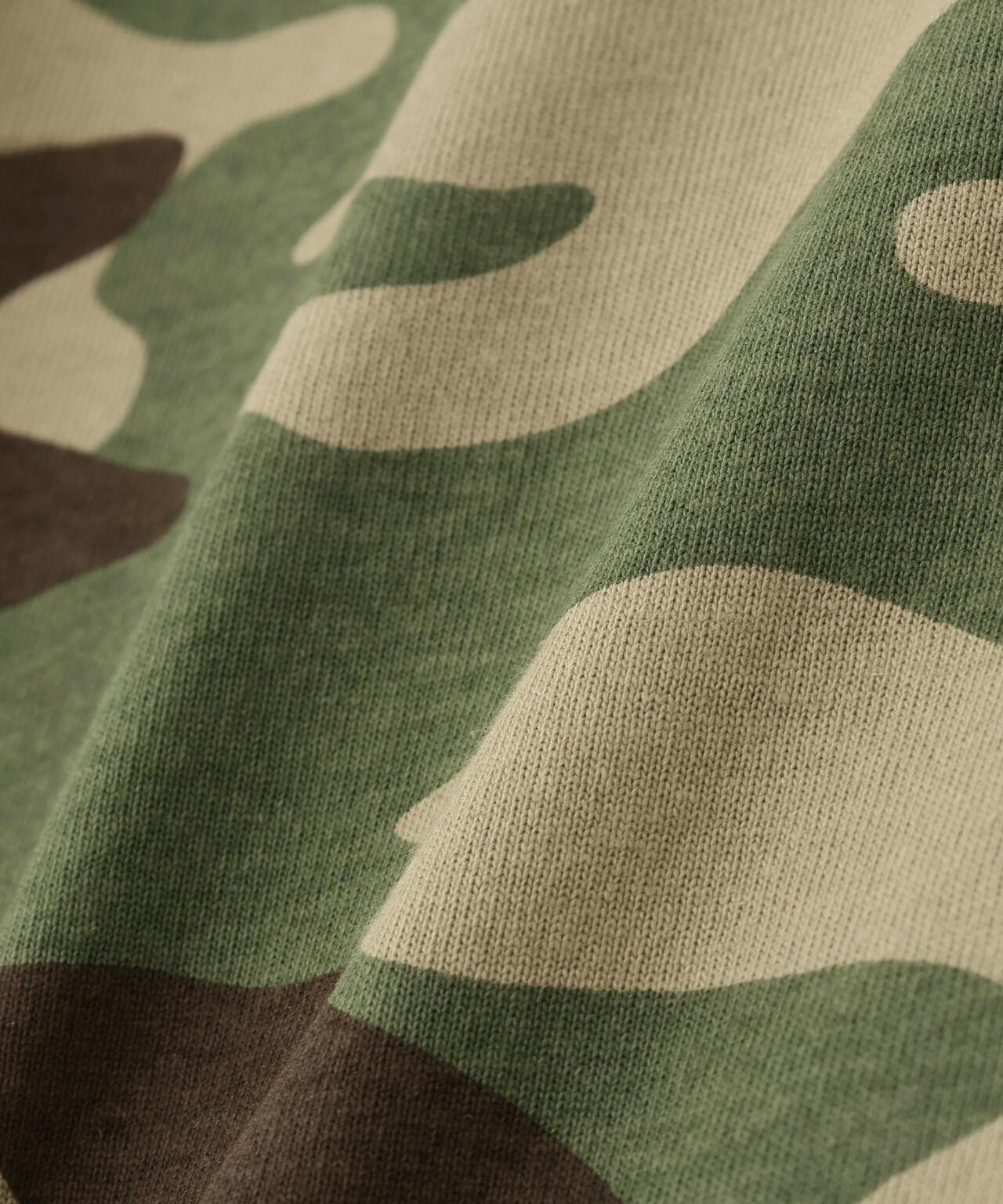 CAMOUFLAGE POCKET T恤 《&DEPOT限定》