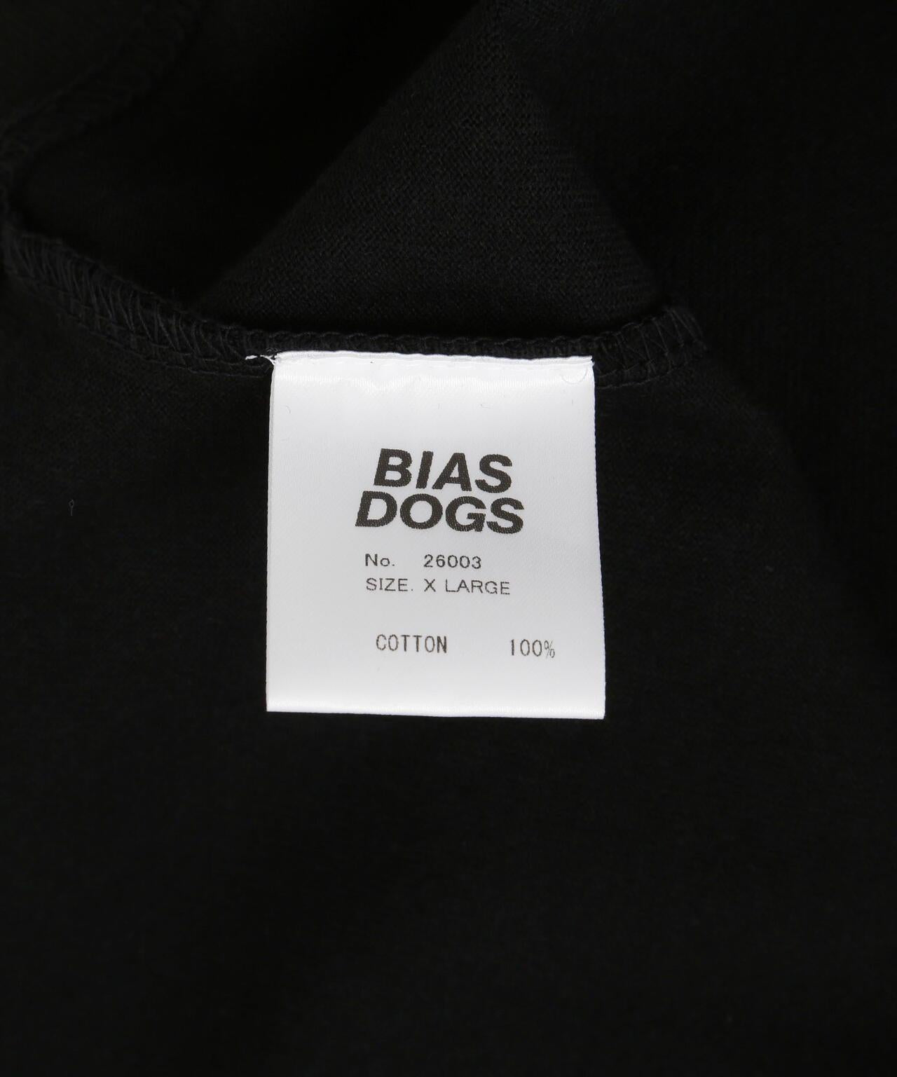 BIAS DOGS バイアスドッグス CRAP T-SHIRT T恤