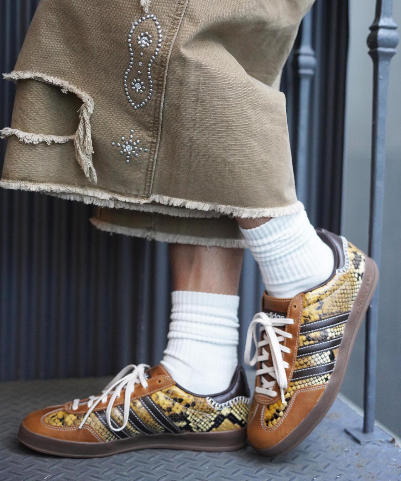adidas Originals by Wales Bonner 蛇紋設計 休閒運動鞋 WB GAZELL SNAKE