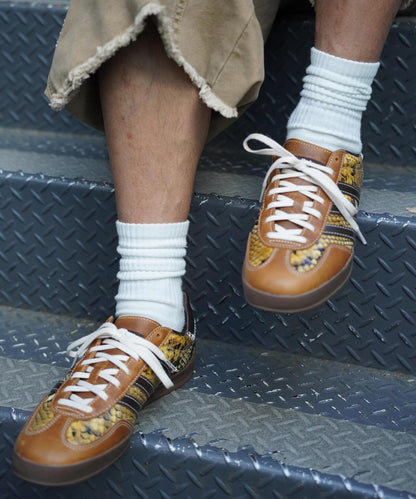 adidas Originals by Wales Bonner 蛇紋設計 休閒運動鞋 WB GAZELL SNAKE