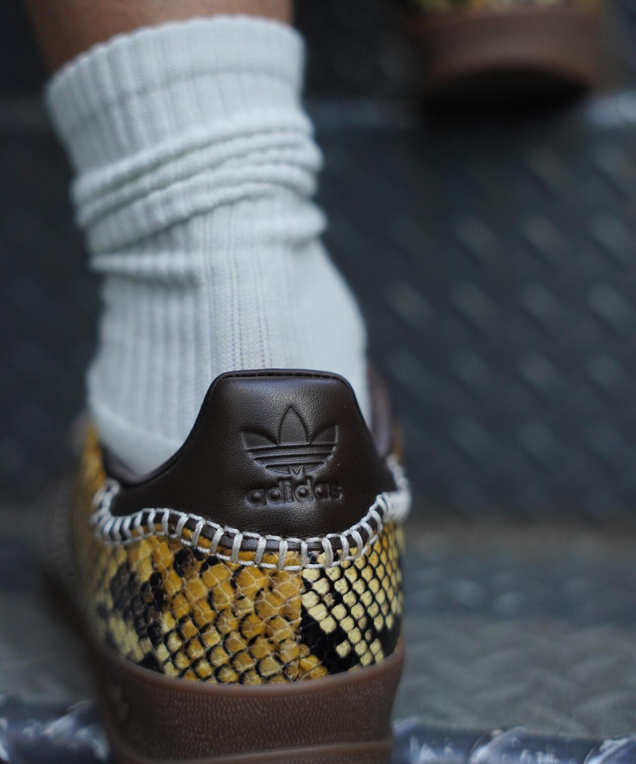 adidas Originals by Wales Bonner 蛇紋設計 休閒運動鞋 WB GAZELL SNAKE
