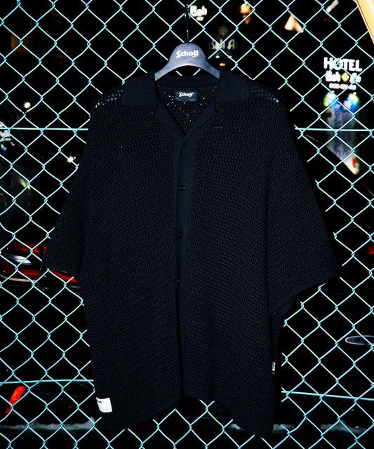 B.S. KNIT SHIRT ブラックシープ 針織襯衫